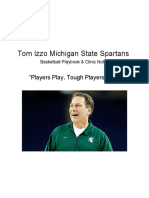 Tom Izzo Michigan State Playbook