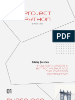 Project Python Demo Presentation