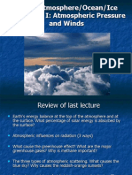 Global Atmosphere/Ocean/Ice Circulation I: Atmospheric Pressure and Winds