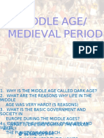 Middle Age/ Medieval Period