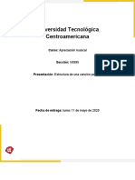 Tarea 2.1 Estructura de Una Canción Popular