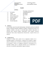 Silabo Toxicología Ambiental y Salud Ambiental