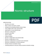 3.1.1 Atomic Structure: AQA A-Level Chemistry Alevelchemistry - Co.uk