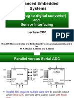 ADC (Analog-To-Digital Converter) and Sensor Interfacing