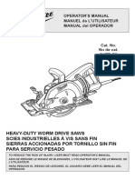 58-14-6477d7 Circular Saw Manual Usuario Milwaukee