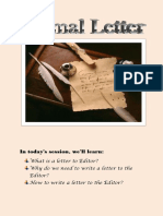 Formal Letter PDF