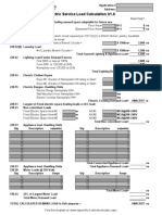 Dwelling Unit Electric Service Load Calculation V1.8: Need Help?