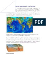 La Localización Geográfica de Los Volcanes