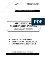 APSD 201520 Mecánico de Maquinaria Pesada Adecuado