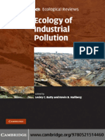 Batty L C Halleberg K B Ecology of Industrial Pollution