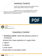 Inventory Control