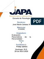 Tarea 0 1 Evaluacion Psicometrica de La Personalidad Jose Martin Salazar