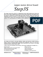 Step3S: 3-4 Axes Stepper Motor Driver Board