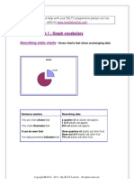 IELTS Writing Task 1 - Vocabulary For Graphs