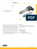 SCP-EX Pressure Sensors: Device Features