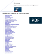 Getting Started With Python Programming