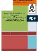 Habilidades Aplicadas A La Solucion de Problemas