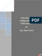 Static Routing Configuration For CCNA Students by Eng. Abeer Hosni