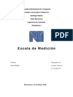 Escalas de Medición