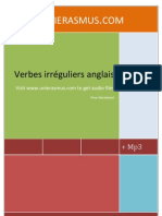 Verbes Irréguliers Anglais