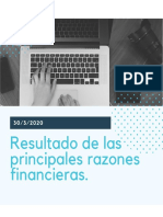 Tarea 4 - Razones Financieras