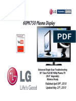 LG 60PK750 Plasma TV Training Manual