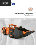 Load Haul Dump (LHD) Loaders: Product Overview