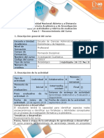 Guia de Actividades y Rubrica de Evaluacion - Fase 1 Reconocimiento