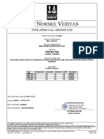 ET Orske Eritas: Type Approval Certificate