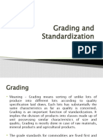 Grading and Standardization