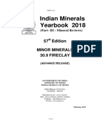 Indian Minerals Yearbook 2018: 57 Edition