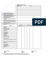 Indent Format For Shut Down