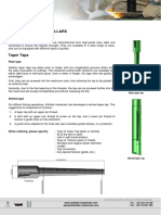 Taper Taps and Die Collars: Plain Type