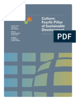 Culture: Fourth Pillar of Sustainable Development