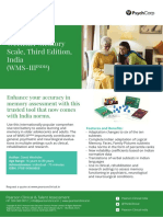 Wechsler Memory Scale, Third Edition, India (Wms-Iii)