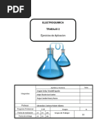 Trabajo 2 Ejercicios de Aplicacion ELECTROQUIMICA