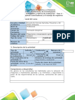 Guía de Actividades y Rubrica de Evaluación - Fase 4 - Conocer Las Máquinas Cosechadoras y El Manejo de Registros