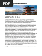 Japanische Skalen PDF