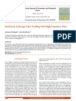 Statistical Arbitrage Pairs Trading With High-Frequency Data (#353612) - 364651