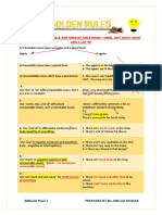 Golden Rules Countable and Uncountable Nouns