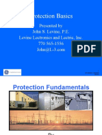 Protection Basics: Presented by John S. Levine, P.E. Levine Lectronics and Lectric, Inc. 770 565-1556