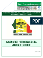 Calendrier Historique Sedhiou