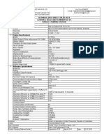 Technical Data Sheet For DG Sets Contract No:Icb Bid No - Wrmsp/Icb-02 Furkat-1 Pumping Station DG Set