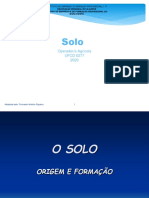 O SOLO-Origem e Formação