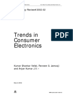 Trends in Consumer Electronics