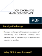 Foreign Exchange Management Act