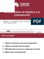 3 - (Ressource) La Gestion de La Cybersécurité Au Sein D'une Organisation