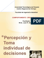 6 La Percepción y Toma Decisiones Indiv