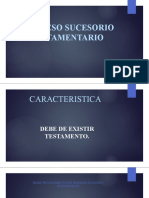 Proceso Sucesorio Testamentario