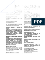 Ley #27189 - Ley de Transporte Público Especial de Pasajeros en Vehículos Menores